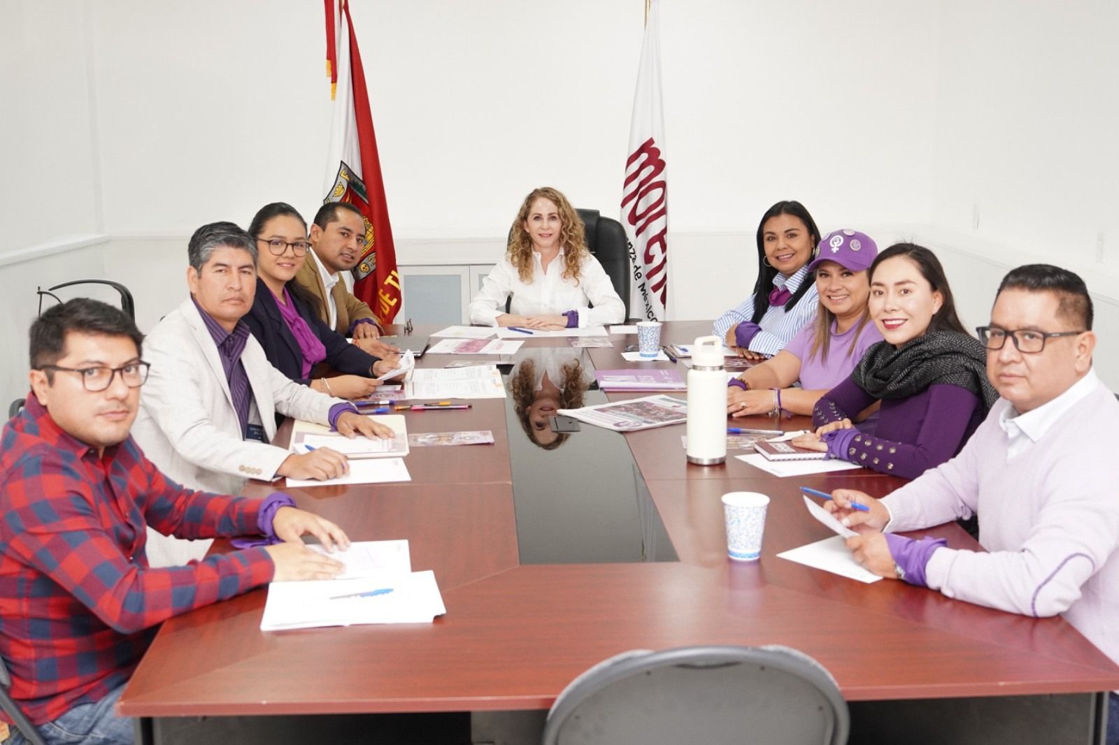 Marcela González informa acuerdos del Consejo Nacional de Morena para fortalecer la unidad y organización del movimiento en Tlaxcala